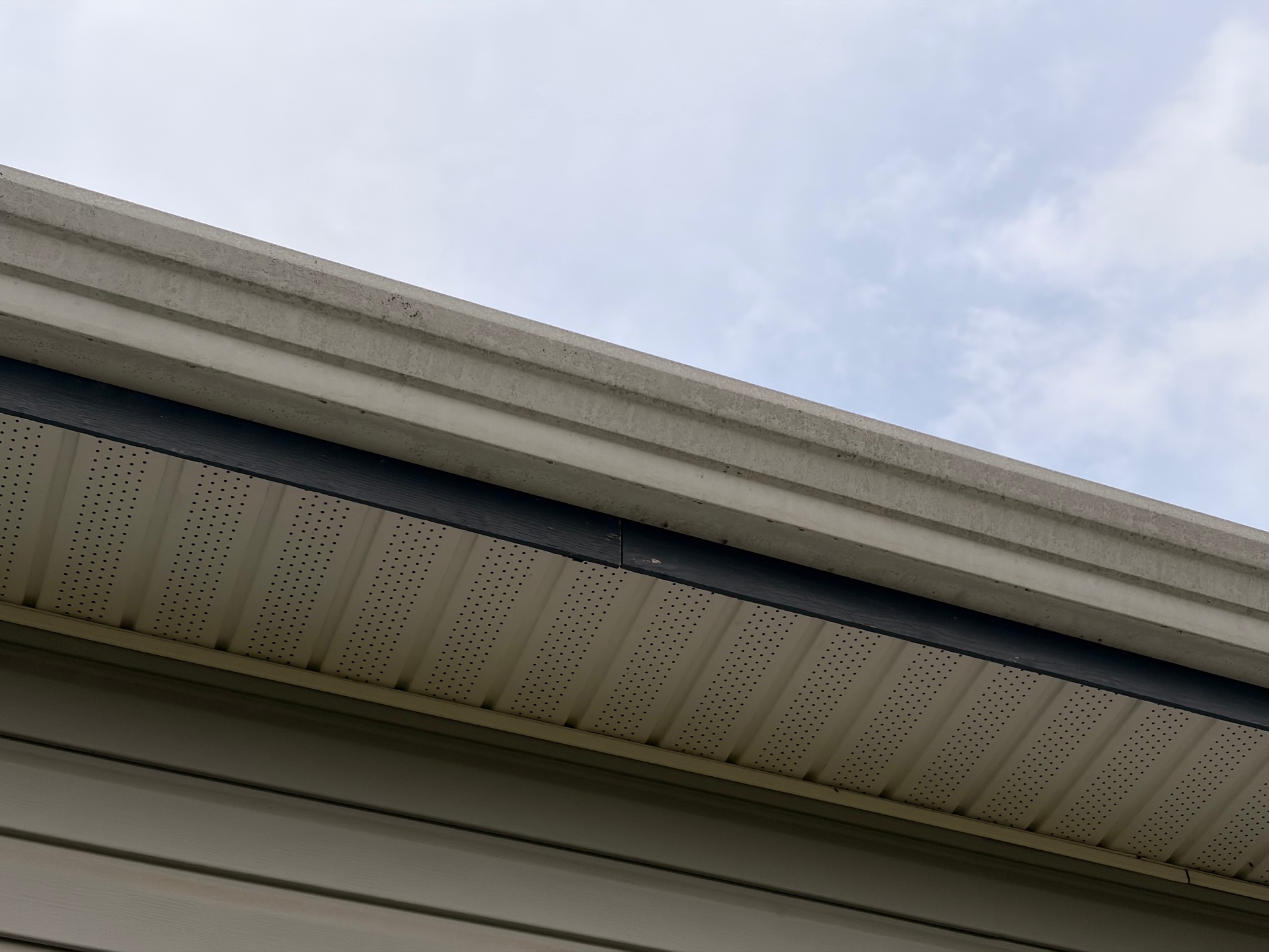 Soffit & fascia — before